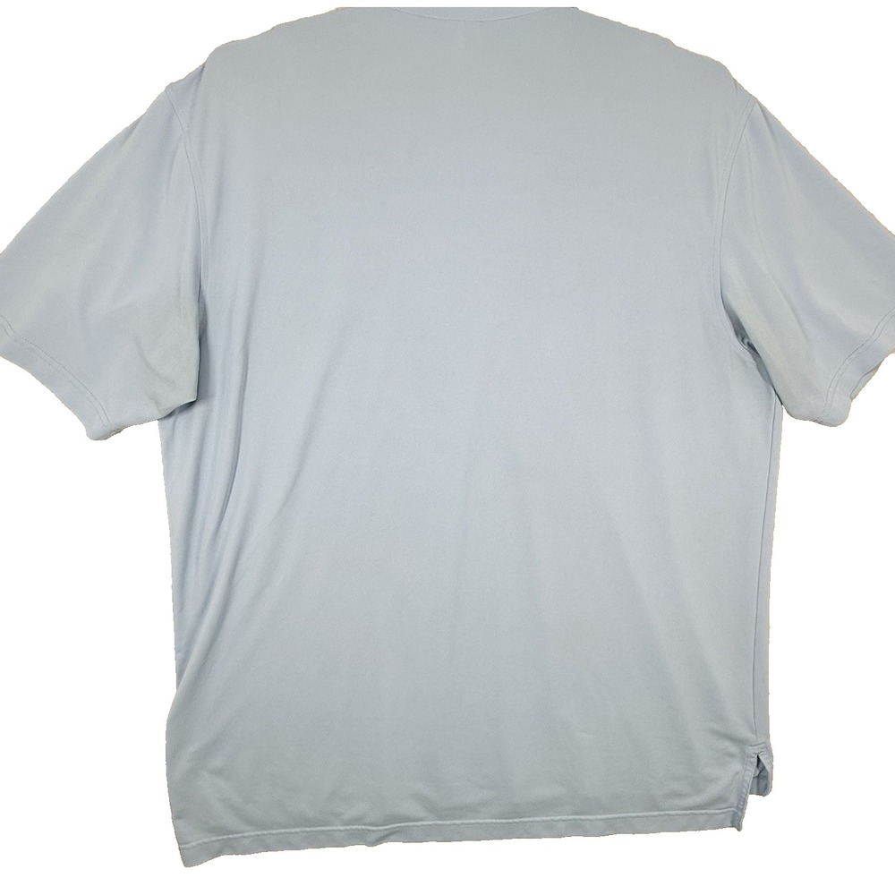 Peter Millar Summer Comfort Polo Shirt XL Golf Blue Preppy Resort Tropical Logo - Picture 3 of 8